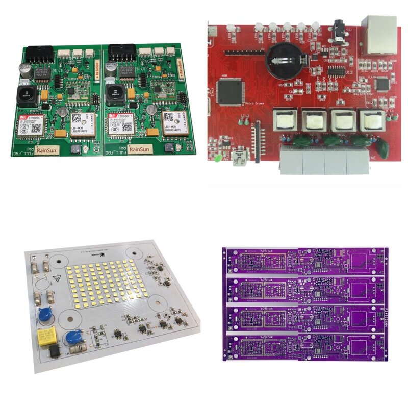 Placa de circuito impreso PCB Fab SMT, prototipo de muestra, fabricación China, multicapa, 6 capas, doble cara