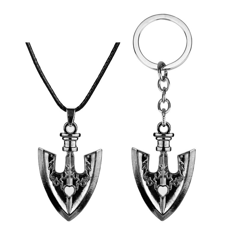 Ожерелье-чокер с металлической подвеской, невероятное искусственное ожерелье с кулоном в виде стрелы Джоджо из аниме «Джоджо», подарочное Ювелирное Украшение