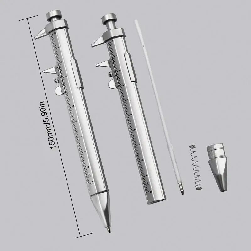 Vernierキャリパーローラーボールペン、多機能ジェルインクペン、ステーショナリーボールペン、0.5mm、直送