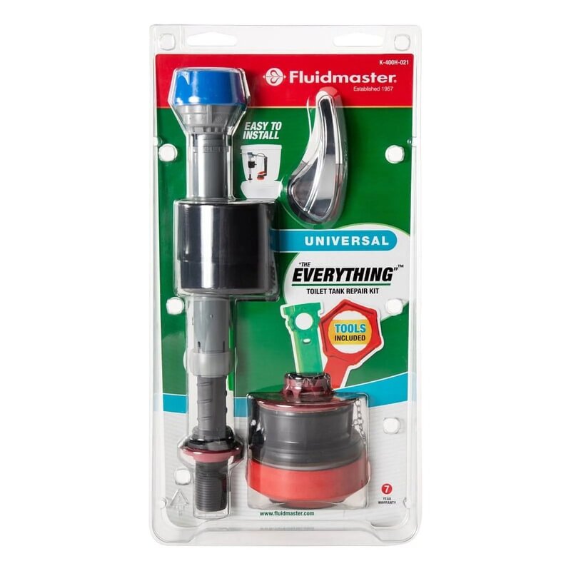 K-400H-021 Universal 2" Everything Toilet Repair Kit with Installation Tools, New, 1-Pack, Weight 1.97 lbs.