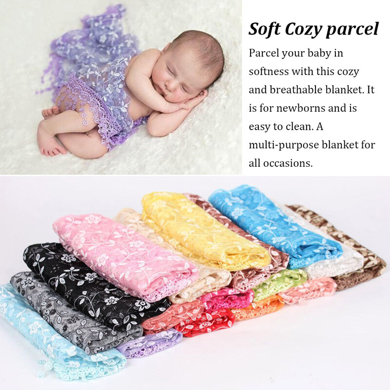 신생아용 편안하고 부드러운 아기 담요, 통기성 원단, 간편한 세탁, 저렴한 부드러운 담요