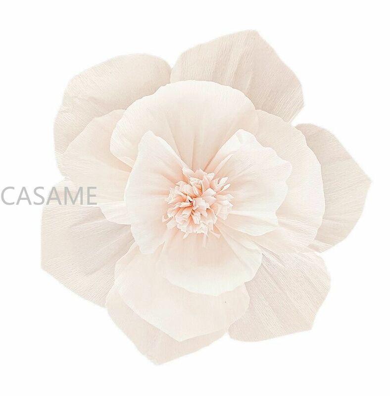 1pcs Crepe paper flower set paper flower butterfly leaves background wall kindergarten birthday party supplies home decoration
