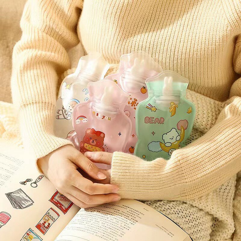 Warm Water Zak Cartoon Draagbare Handwarmer Meisjes Pocket Hand Voeten Warm Water Zakken