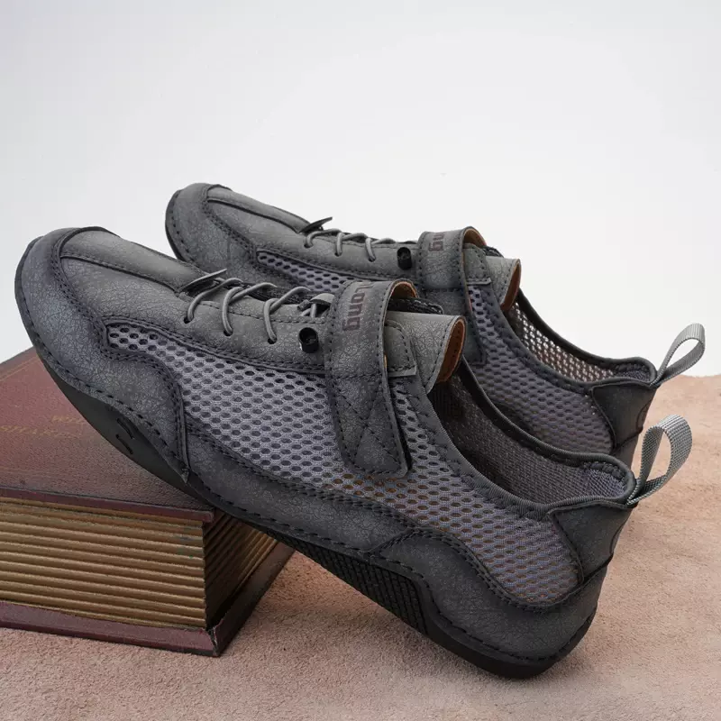 Scarpe da uomo Casual comode di marca mocassini taglie forti scarpe da uomo in rete primavera/estate scarpe da guida traspiranti scarpe da ginnastica da uomo