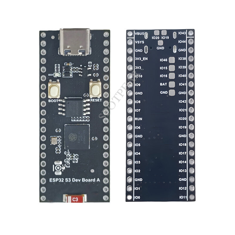 ESP32 S3 płyta główna płyta rozwojowa Bluetooth/WiFi moduł Port i rozmiar kompatybilny z Raspberry Pi Pico