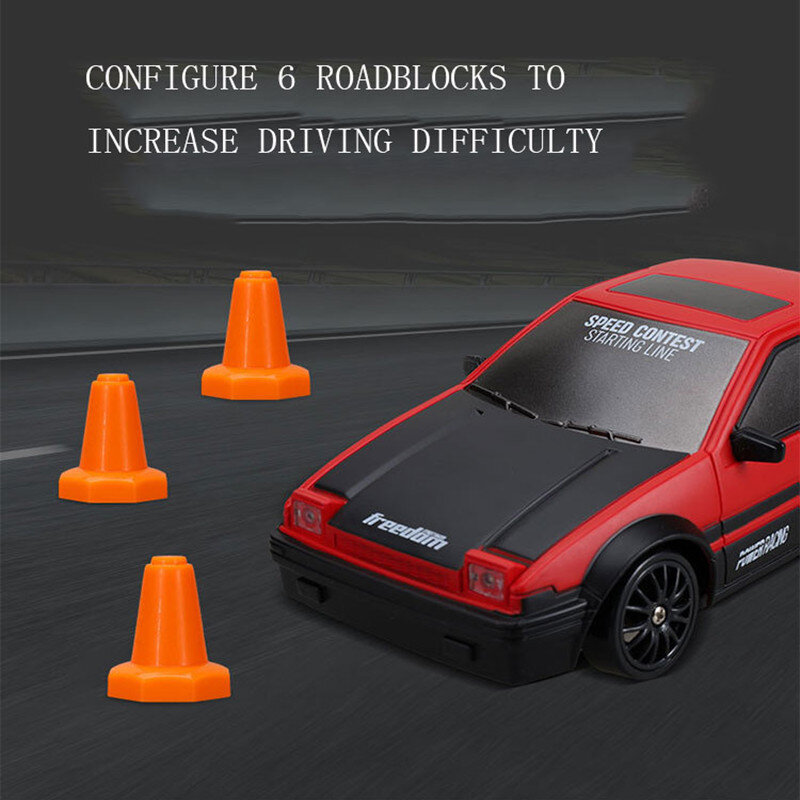 Mobil RC ดริฟท์ความเร็วสูง2.4กรัมโมเดล mainan REMOTE CONTROL AE86 GTR รถแข่งของเล่นสำหรับเด็กของขวัญคริสต์มาส