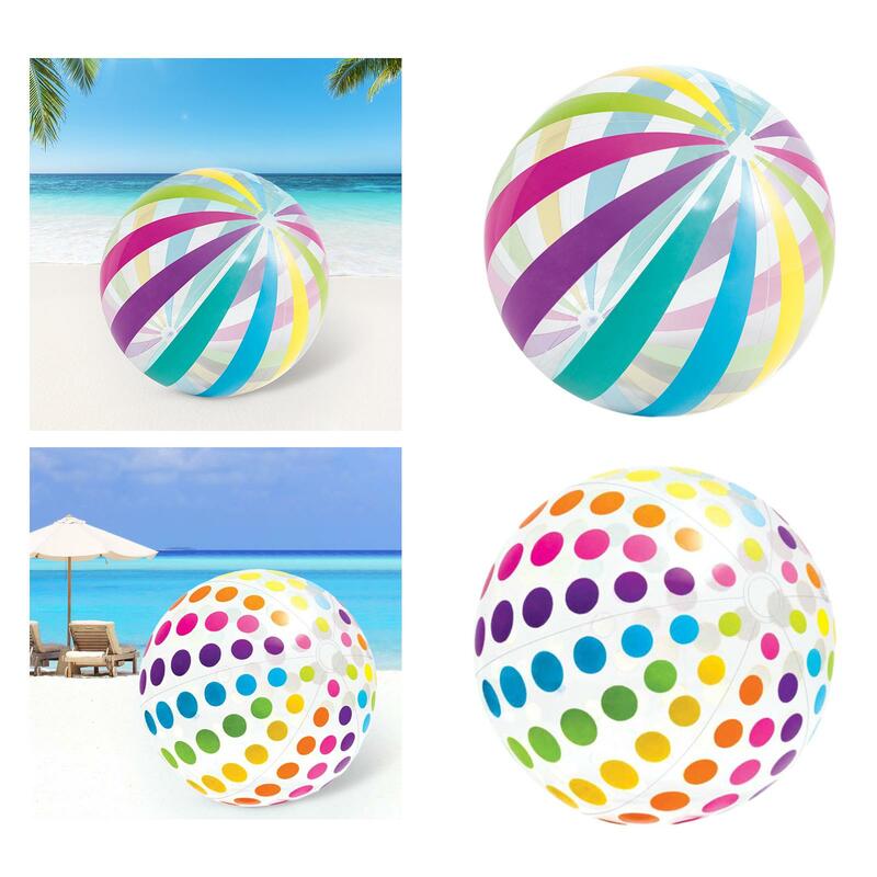 Pelota de playa de verano, juego de piscina inflable para vacaciones temáticas
