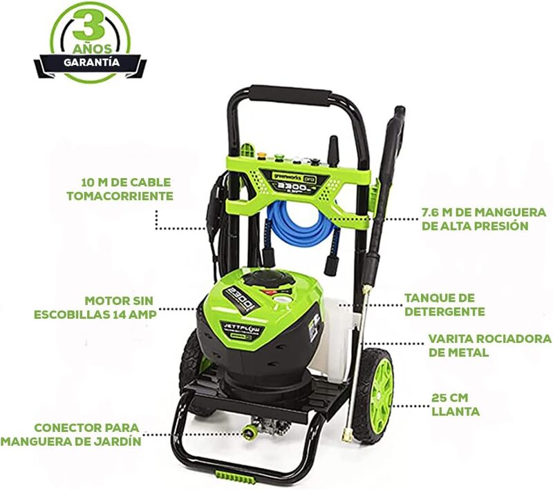 PRO 2300 PSI TruBrushless (2.3 GPM) Electric Pressure Washer (PWMA Certified)