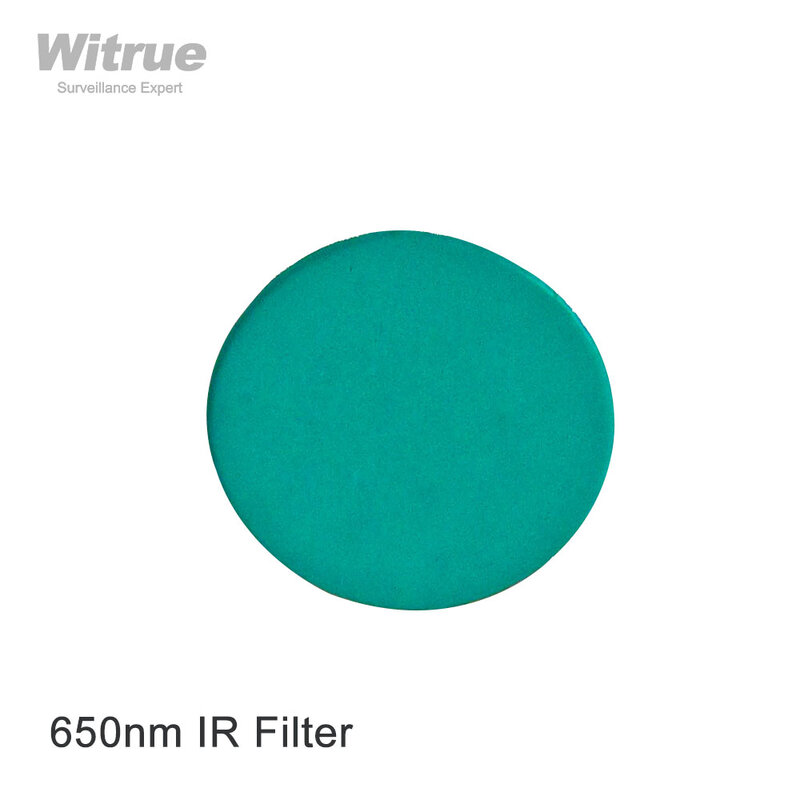 650nm Round IR Filter Diameter 11mm 10mm 9.5mm for Action Camera Drive Recorder Video Doorbell Lens Infrared Cut Of