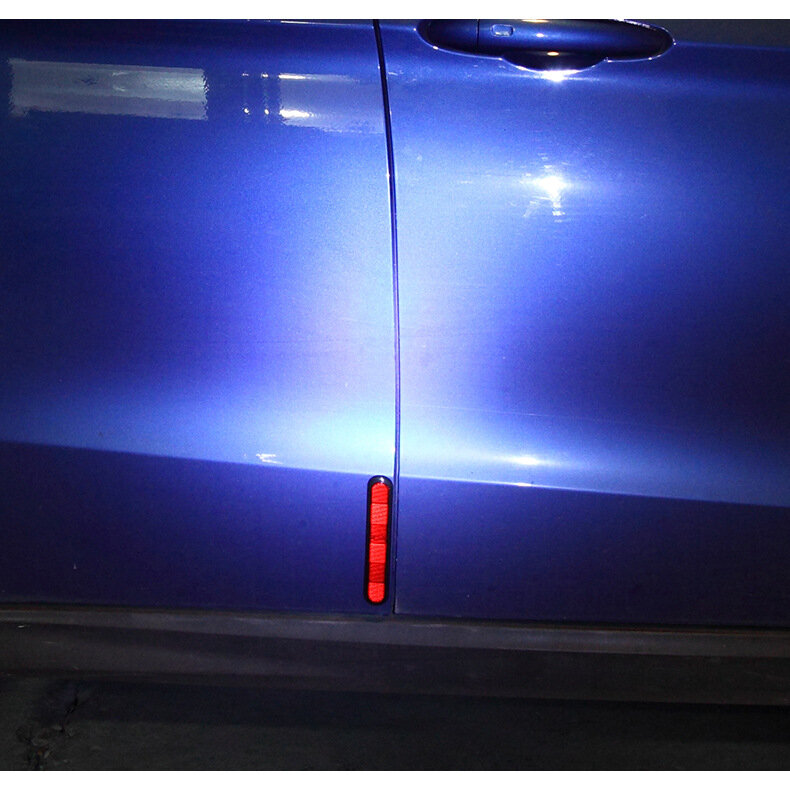 2 шт., светоотражающие наклейки на дверь автомобиля