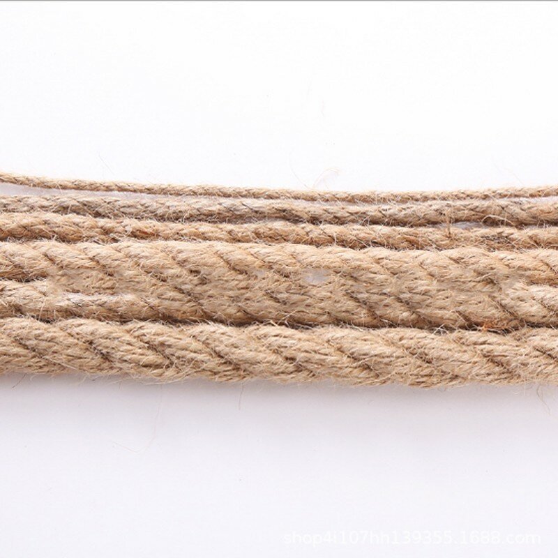1 roll Natural Hemp Rope Party Wedding Gift Wrapping Cords Thread DIY Florists Craft Decoration