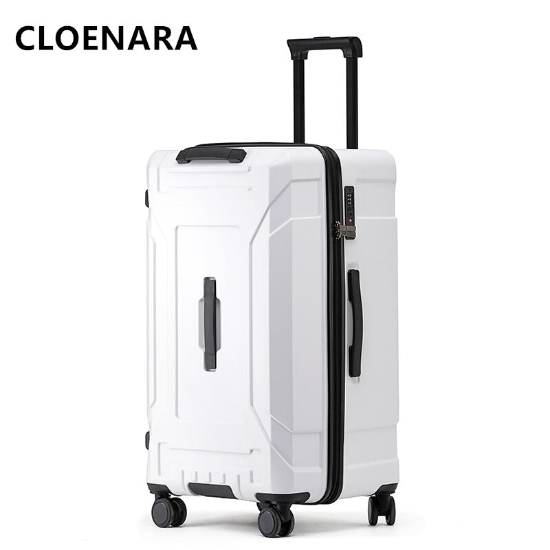 COLENARA-maleta de gran capacidad para hombre, Maleta Universal gruesa con ruedas, equipaje con contraseña rodante, 24 ", 28", nueva