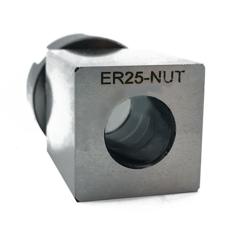 Soporte de portabrocas cuadrado, permite el procesamiento de piezas largas, se puede usar soporte de pinza vertical ER25 ER32, nuevo