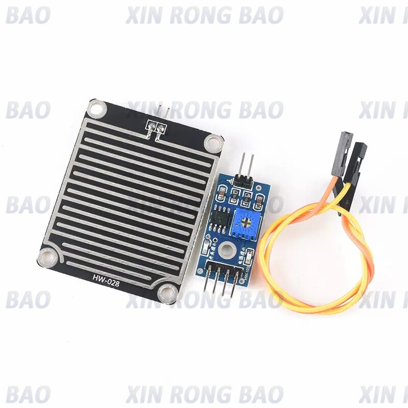 Rain Umidity Sensor Module, Rain and Raindrops Detection, Weather Module, 3.3-5V