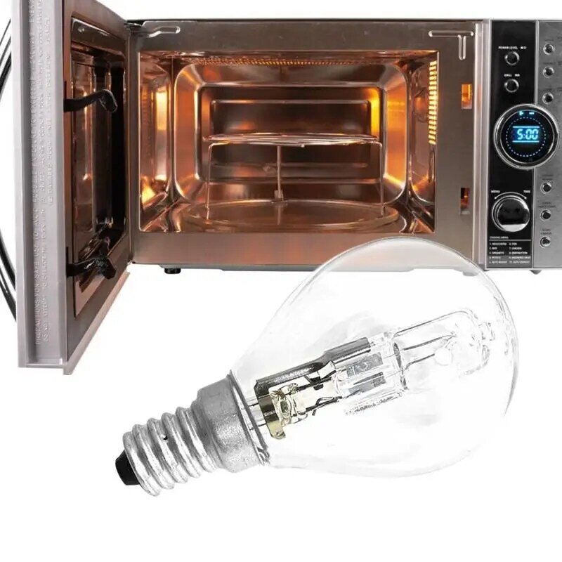 P45 Halogen Bulb 42W E14 220V High Temperature Resistant 300 Degree Oven Light Oven Light Indoor Lighting E14 Screw oven lamp