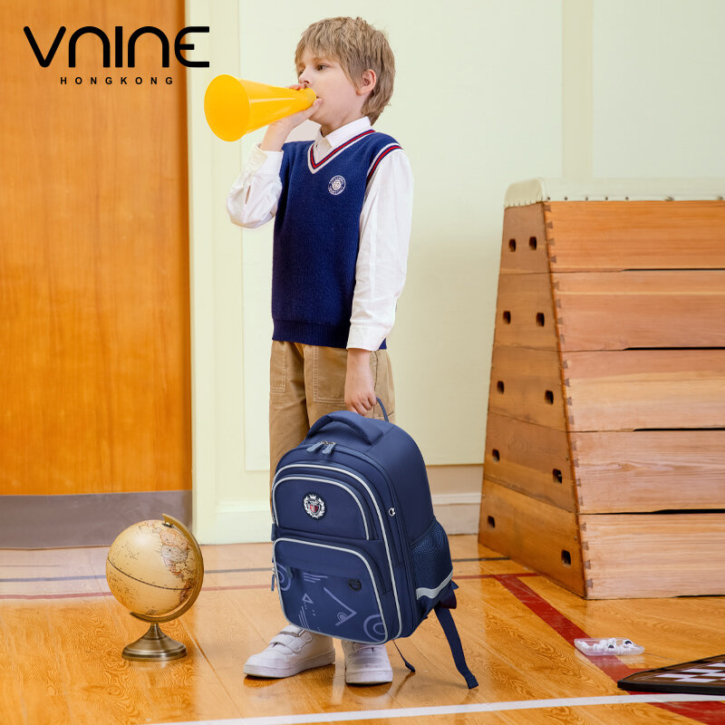 Vnine Rucksack für Jungen und Grundschüler, neuer, 1. bis 6. Klasse Kinder rucksack mit reduzierter Belastung