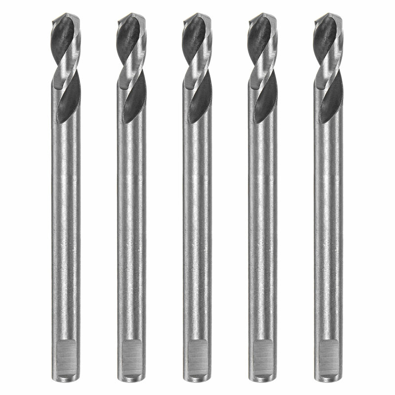 Высокоскоростные стальные сверла Uxcell 2/5/10 шт. для сверления отверстий, сменные алюминиевые пластины для древесины