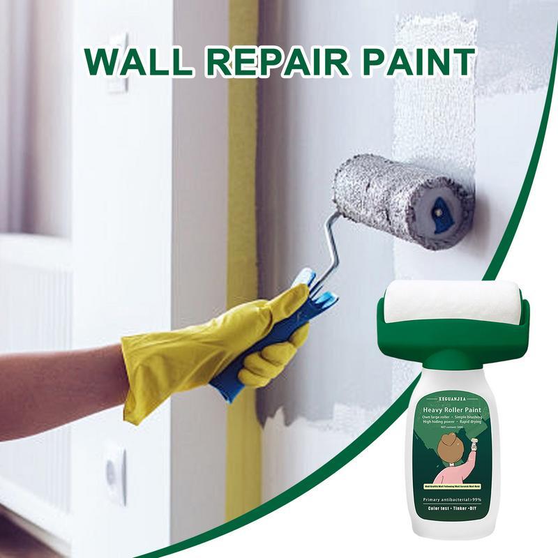 Wall Repair Paint Roller Antibaccterial Wall Paint Waterbase Repair Waterproof Latex Cleaning Roller For Quick Repair Renovation