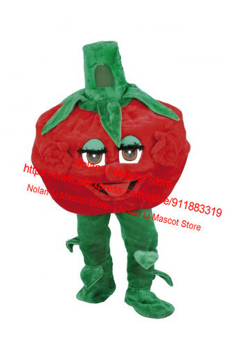 High Quality Adult EVA Material Tomato Mascot Costume Fruit Cartoon Suit Cosplay Advertising Carnival Christmas Gift 582