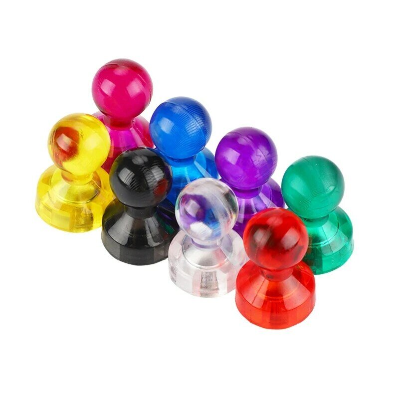 10 шт. маленькие магнитные кнопки с цветовой кодировкой, магниты на холодильник, магниты для доски