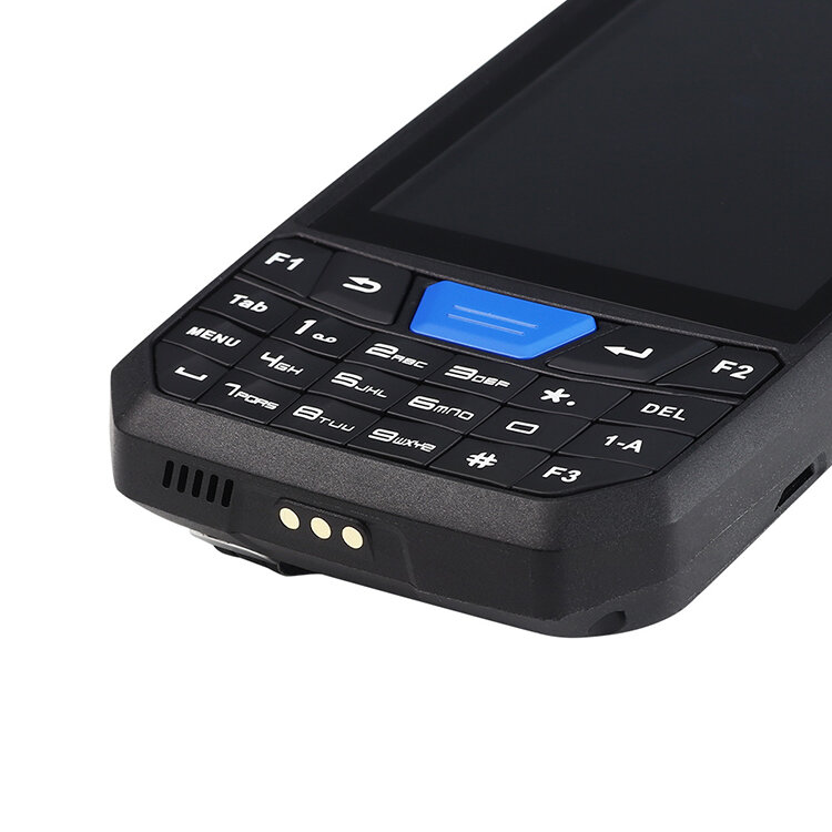 저렴한 가격 PDA 장비, 4.5 인치 안드로이드 9 1D 2D 무선 바코드 스캐너, GPS, NFC, 4G 네트워크, 휴대용 터미널 컴퓨터