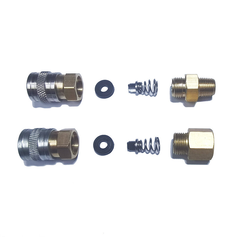 New American Standard Foster Quick Disconnect Stainless Steel Male Plug 22-2 Or 23-2 Female Coupler 2202 Or 2302 1/8 Npt thread