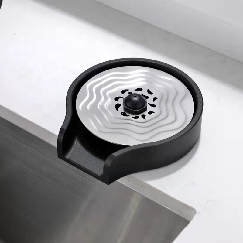 Автоматический промывочный инструмент из нержавеющей стали для кухонных раковин