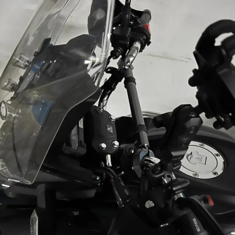 Aksesori setang sepeda motor, pasang untuk HONDA CL300 CL500 MSX125 / SF GROM125 DVR aksesoris braket navigasi ponsel