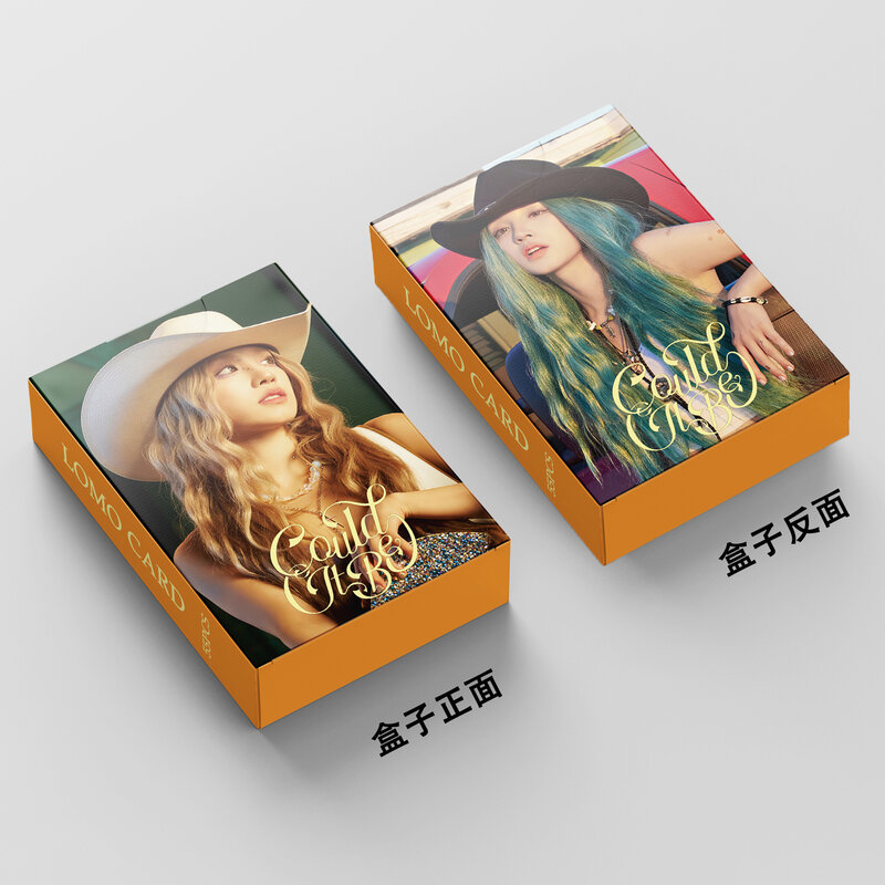Kpop-個性的なメモカード,新しいアルバム,g-アイドル写真プリント,55枚