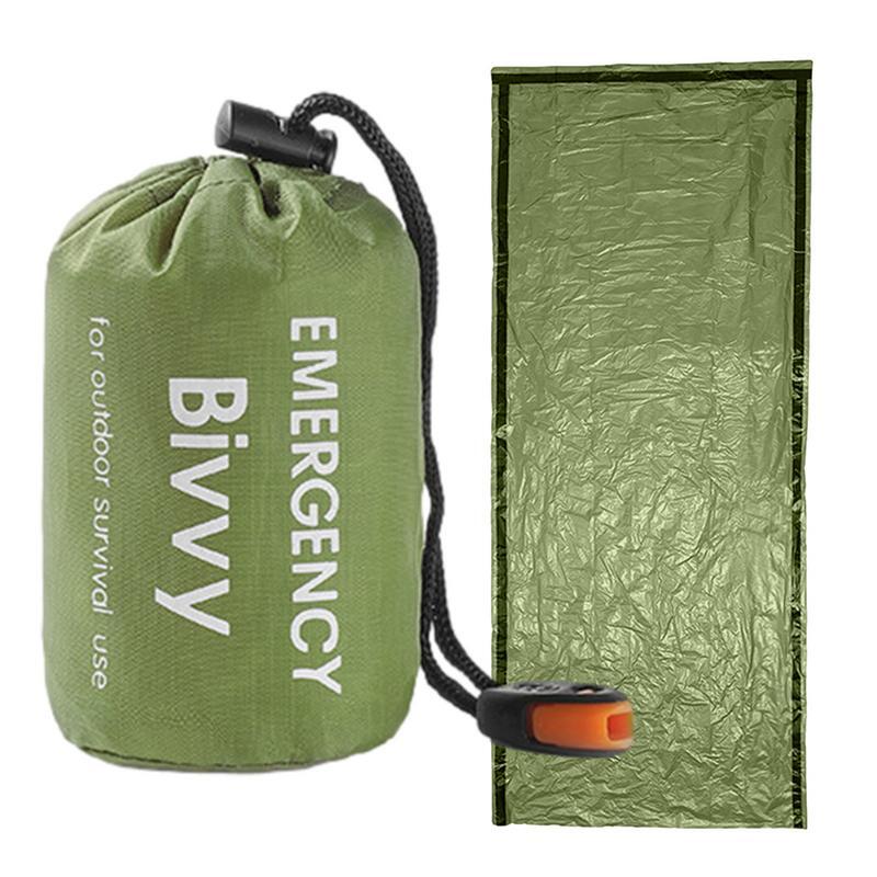 Überlebens decke Schlafsack wasserdichte leichte Decke Überlebens ausrüstung Überleben Biwak Sack tragbarer thermischer Schlafsack