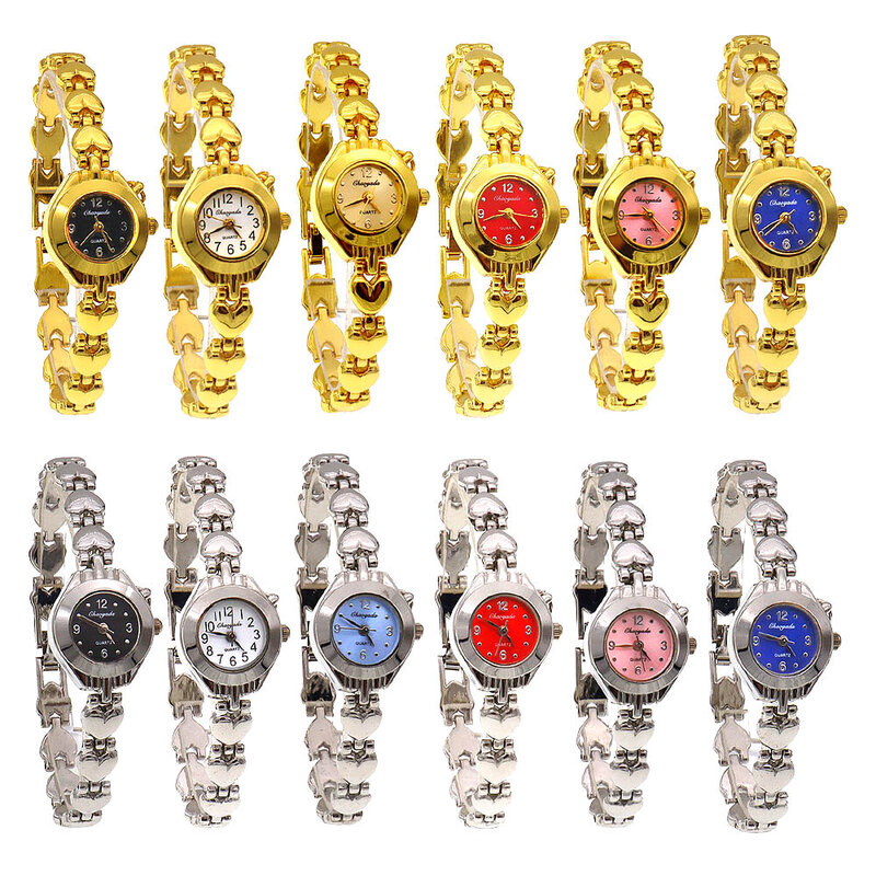 Ceasuri-Reloj de pulsera de cuarzo para mujer, relojes elegantes de marca famosa, relojes de pulsera de lujo para mujer