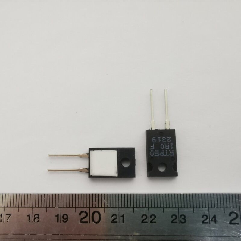 Resistor não indutivo de película espessa de alta frequência, 50W, R05, R1, R2, R3, 100R, 5R, 1R, R5, 8R, 10R, 15R, 20R, 2R, 4R, TO220