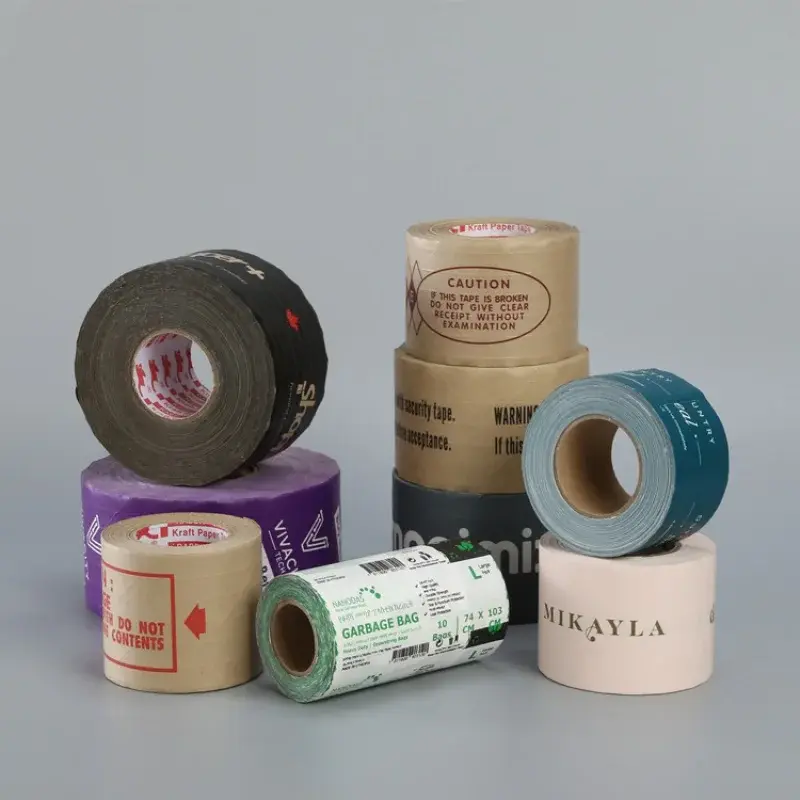 Customized productProfessional Kraft Paper Tape Custom Water Activated Tape Kraft Tape Low Moq