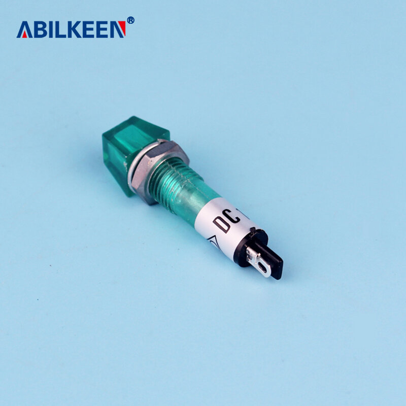 Luz indicadora do ABILKEEN-LED, cor diferente, abertura 10mm, 12V, 220V