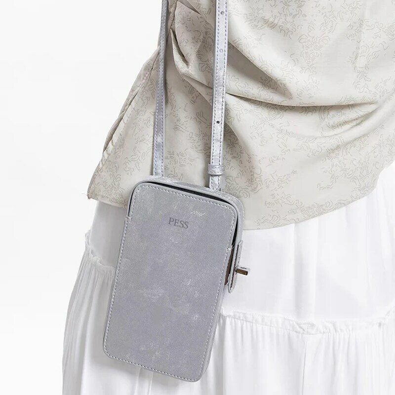 Bolso cruzado con diseño de lujo para mujer, bolso de hombro personalizado con nombre personalizado, portátil, para teléfono