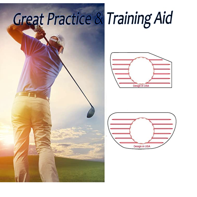 Cinta adhesiva de impacto para palos de Golf, herramienta de entrenamiento para conductores, accesorios de práctica, envío directo