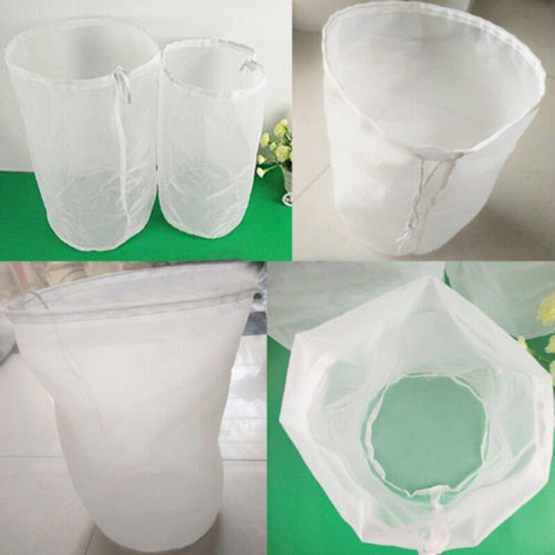 Straining Bags Homebrew Filter Bags Functional Home Brew Practical Useful Fine Mesh Home brew Reusable 20x30cm