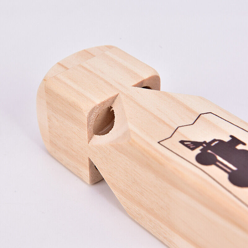 Детский деревянный поезд, свисток, Музыкальный Детский обучающий деревянный игрушечный музыкальный инструмент, обучающие игрушки для детей, подарки