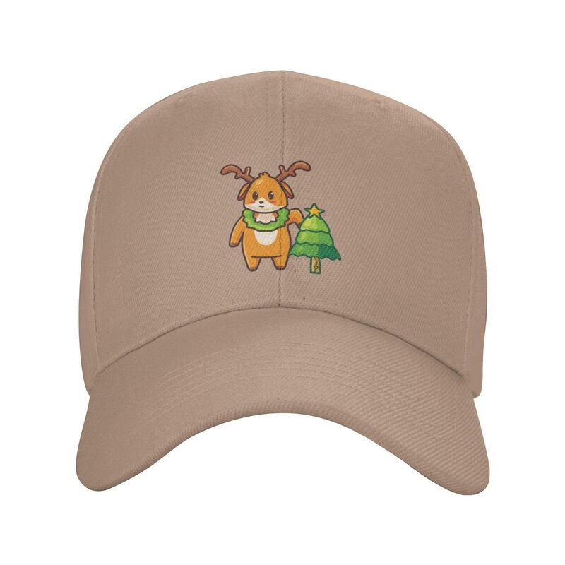 Śliczny mały jeleń czapka z daszkiem kobiety mężczyźni kapelusz kierowca ciężarówki czapki baseballowe regulowane czapki taty naturalne