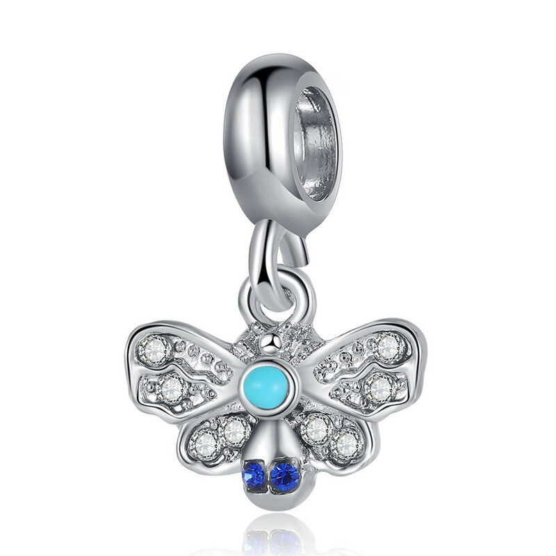 Colgante de mariposa bonito para mujer, 1 piezas, accesorio para pulsera, collar, fabricación de joyas, regalos