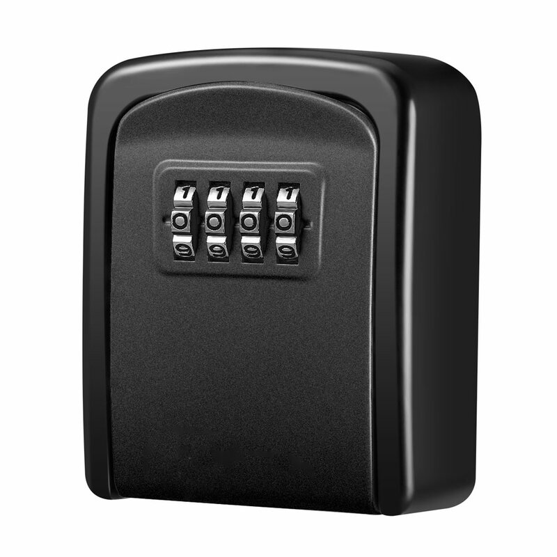 Smart Code Wachtwoord Key Lock Box Opbergsleutel Aan De Muur Gemonteerde Sleutelkluis Waterdicht Outdoor Keybox 4 Cijfers Wachtwoorden