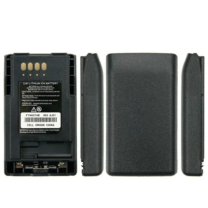 Bateria do Walkie Talkie de Motorola, Novo, 3.6V, 2700mAh, MTP850, MTP800, CEP400, MTP830S, FTN6574, FTN6574A, PMN6074, AP-6574, PMNN4351BC Ra