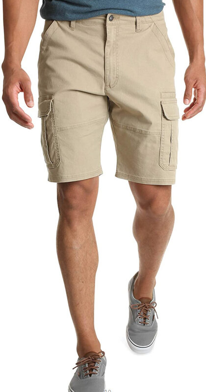 Шорты мужские для бега и спортзала, повседневные карго с несколькими карманами, летние простые модные Универсальные Пляжные штаны