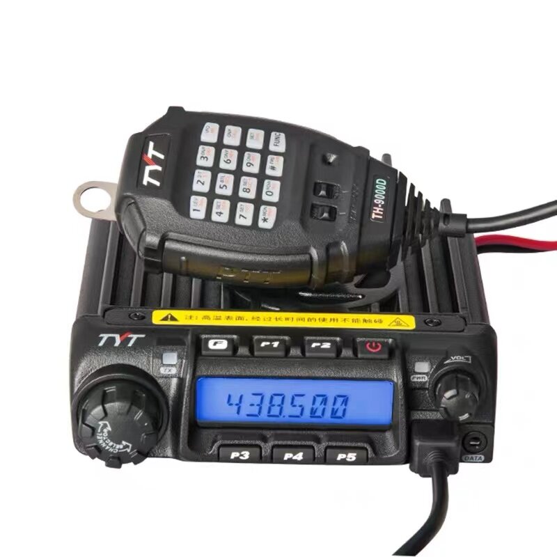 TYT TH9000DPlus 모바일 라디오, 50W VHF/UHF 단일 대역 소음 제거 스크램블러, 자동차 트럭 운전 여행 무선 인터콤 HAM