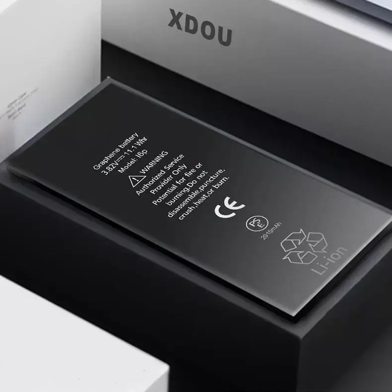 XDOU Battery For Apple iPhone 5S SE 2 6 6S 7 8 Plus X XR XS 11 12 13 Pro Max Mini Replacement Bateria 6SP 7G 7Plus 8Plus  4 5 4S