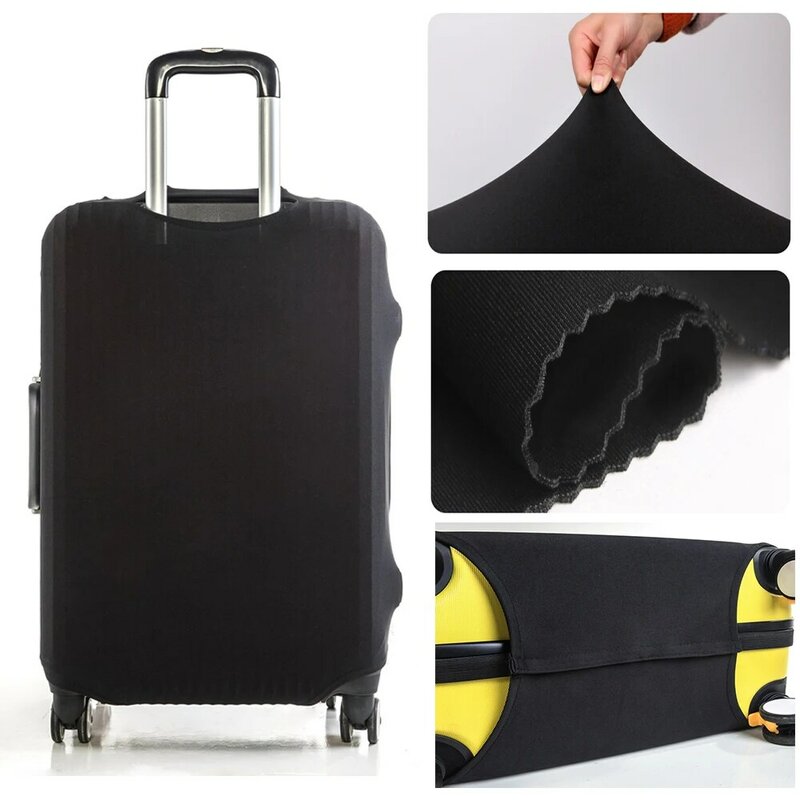 2022 reishoes bagage beschermhoes 18-28 inch trolley bagage elastisch stof liefde bedrukt koffer reisaccessoires