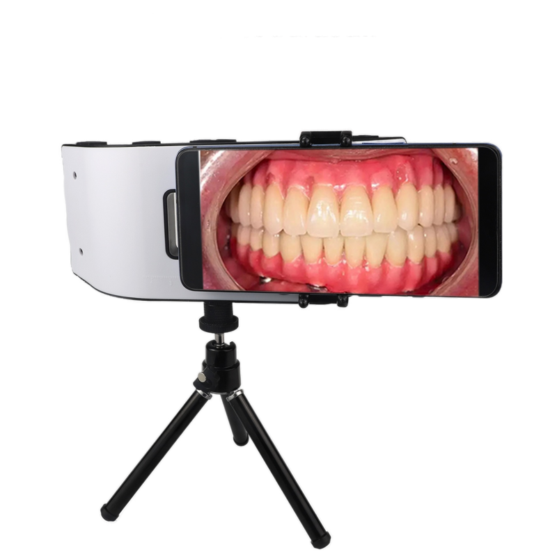 Intraoral lampu fotografi gigi LED, lampu pengisian Oral untuk perawatan dokter gigi, senter Video foto berwarna untuk kedokteran gigi