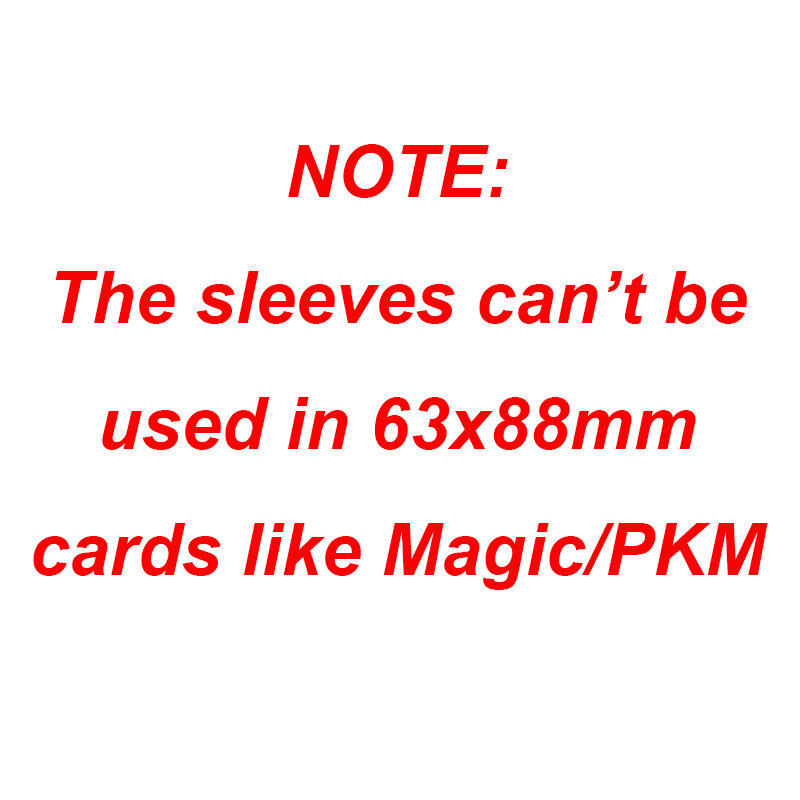 1000 pz/lotto Acid Free YGO trasparente Perfect Fit card Sleeves Cover di dimensioni perfette per Yu-Gi-Oh Protector 60x87mm