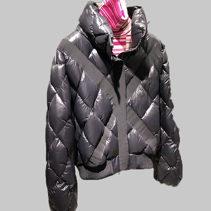 Doudoune à capuche pour femme, manteau optique, parka décontractée, haute qualité, nouvelle mode, hiver, 2022