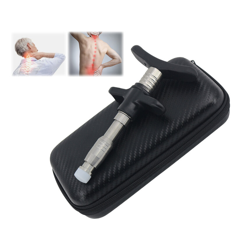 Strumento di regolazione chiropratica per terapia correzione della colonna vertebrale massaggiatore spinale arti correzione articolare massaggio pistola manuale portatile